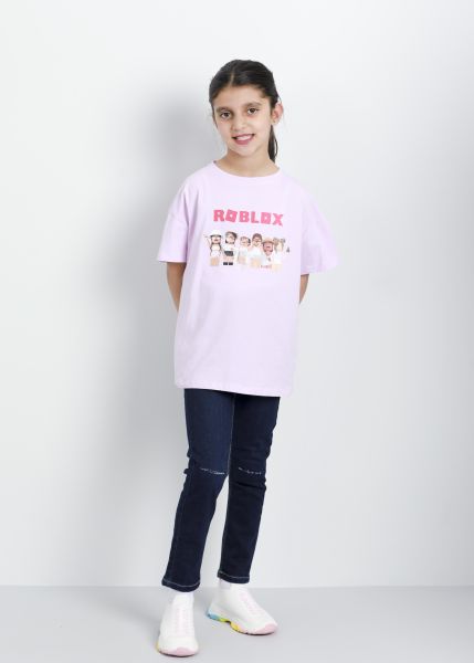 Kids Girl Roblox Printed T-Shirt