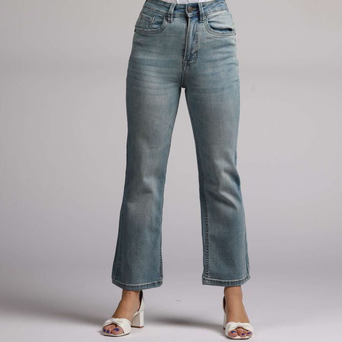 Women Cropped Jeans Trouser
