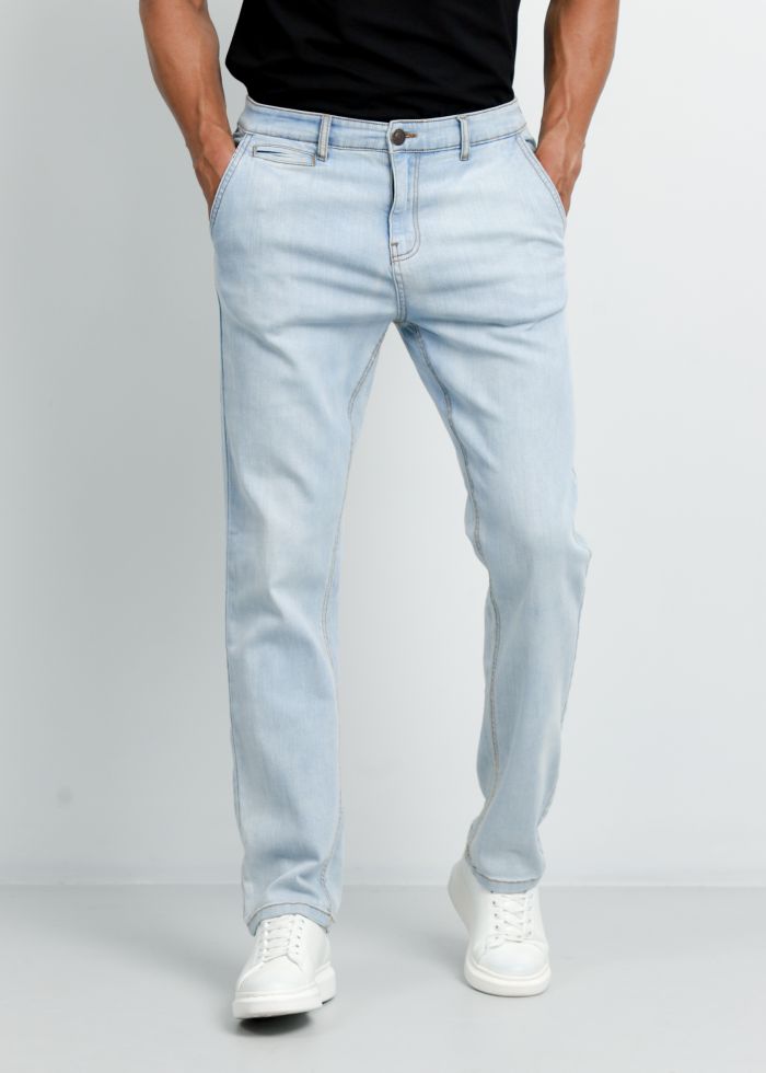 Men Regular-Fit Jeans Trouser