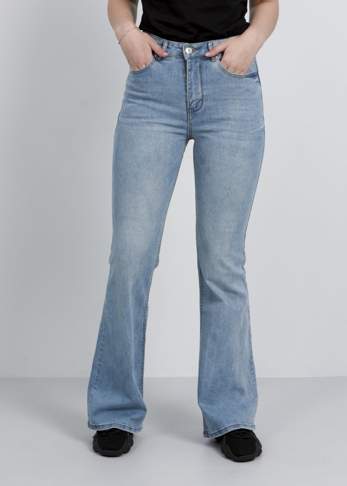 Women Boot-Cut Jeans Trouser