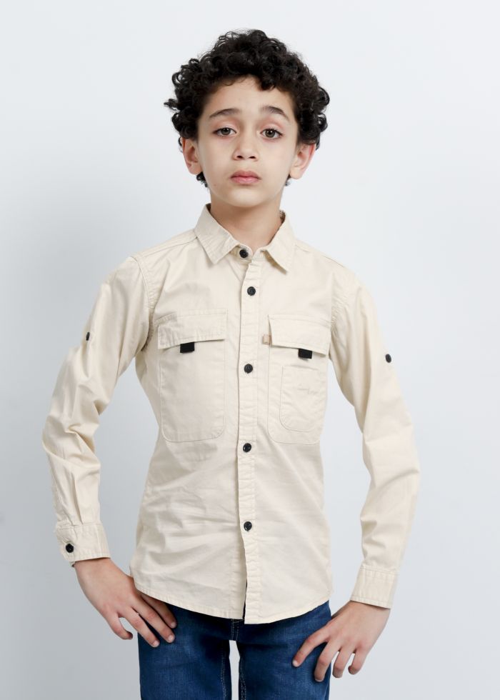 Kids Boy Plain Shirt