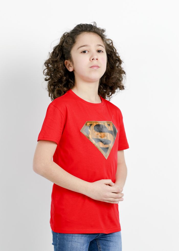 Kids’ Boy’s Superman Printed T-Shirt