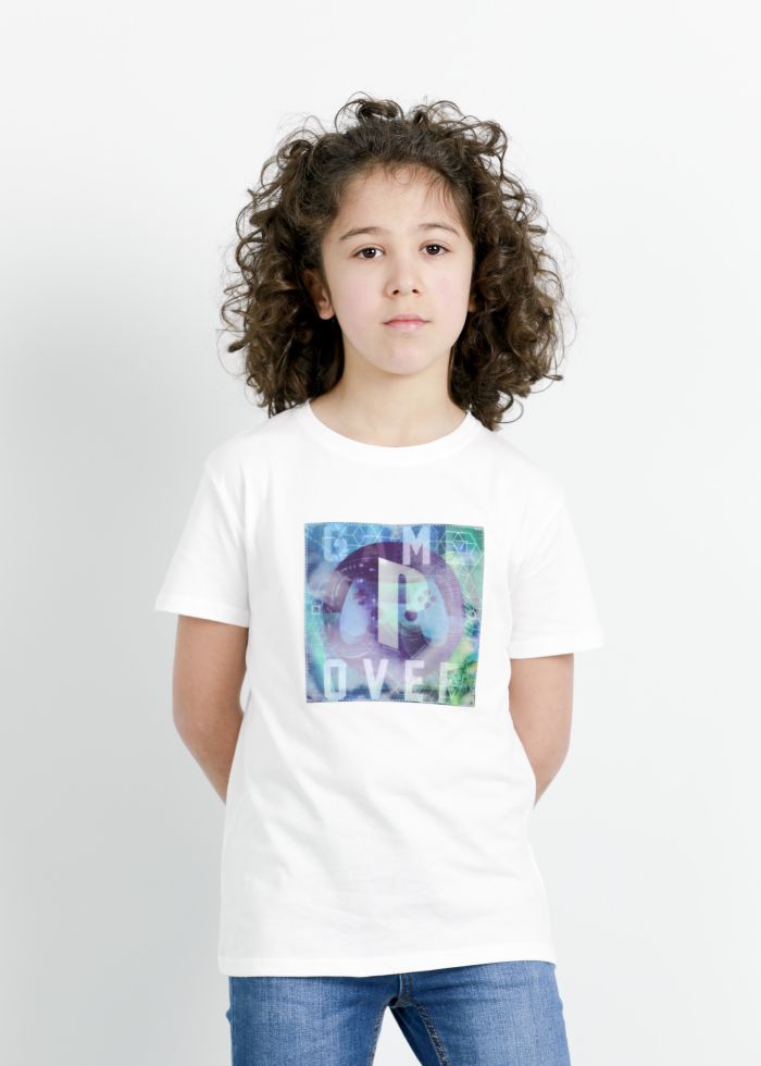 Kids’ Boy’s PlayStation “Game Over” Printed T-Shirt