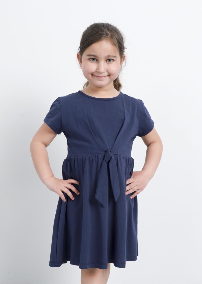 Kids Girl Ribbon Design Dress