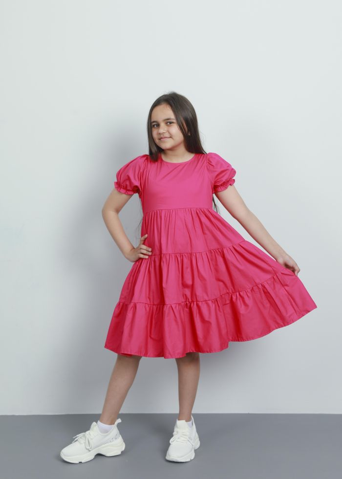 Kids Girl Layers Short Dress