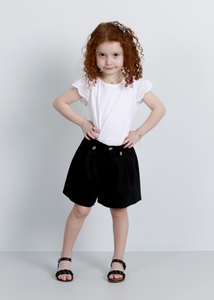 Kids Girl Linen Short