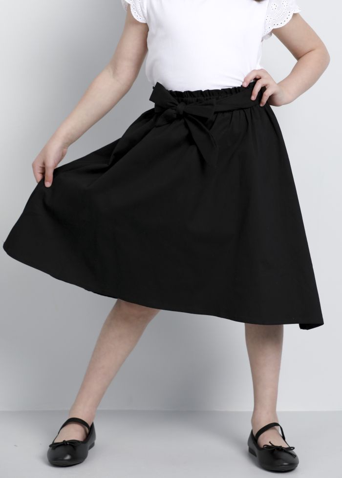 Kids Girl Plain Short Skirt