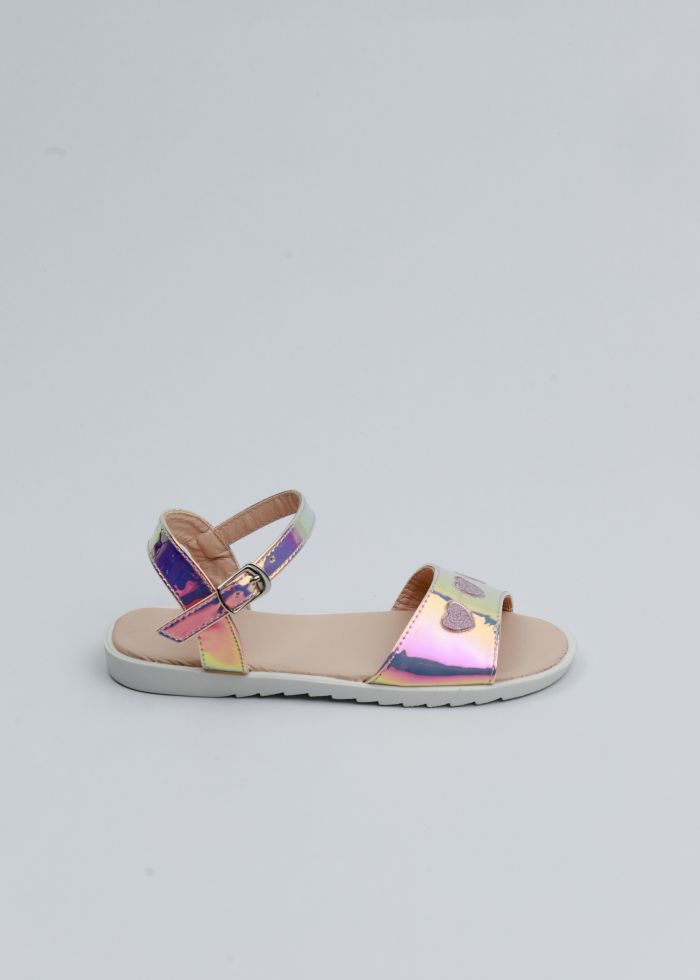 Kids Girls’ Shiny Design Sandal