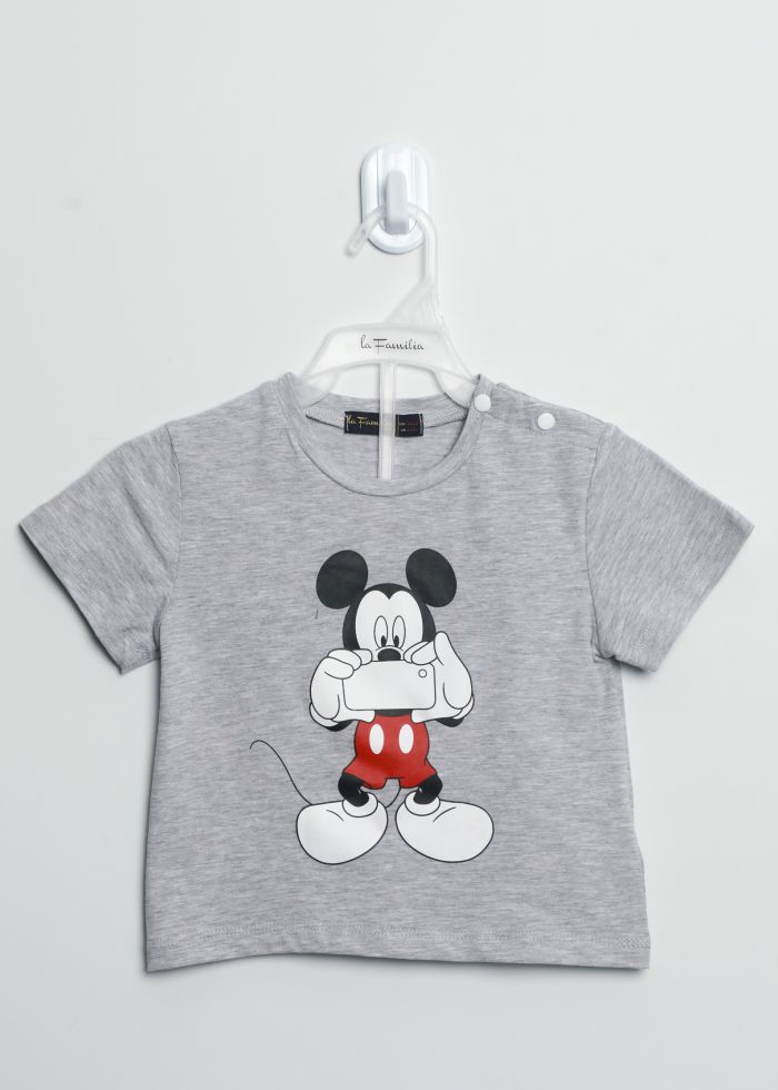 Baby Boy “Mickey Mouse” Printed T-Shirt