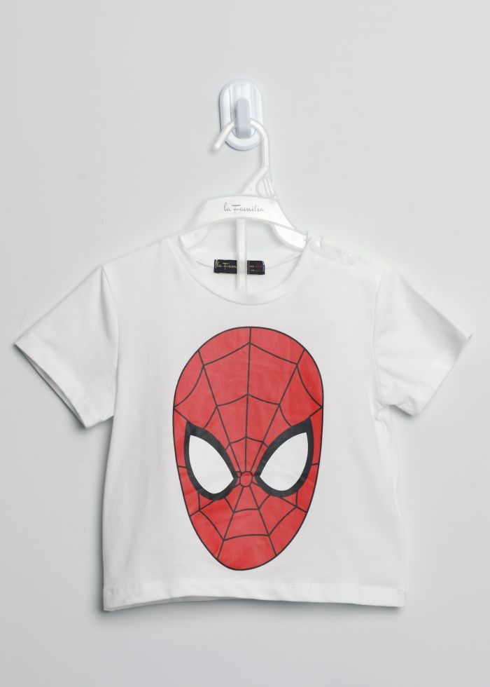 Baby Boy Spiderman Printed T-Shirt