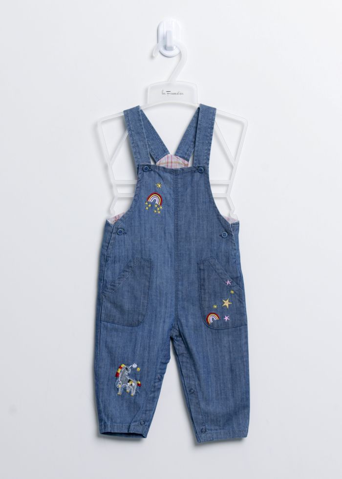 Baby Girl Jeans Overall