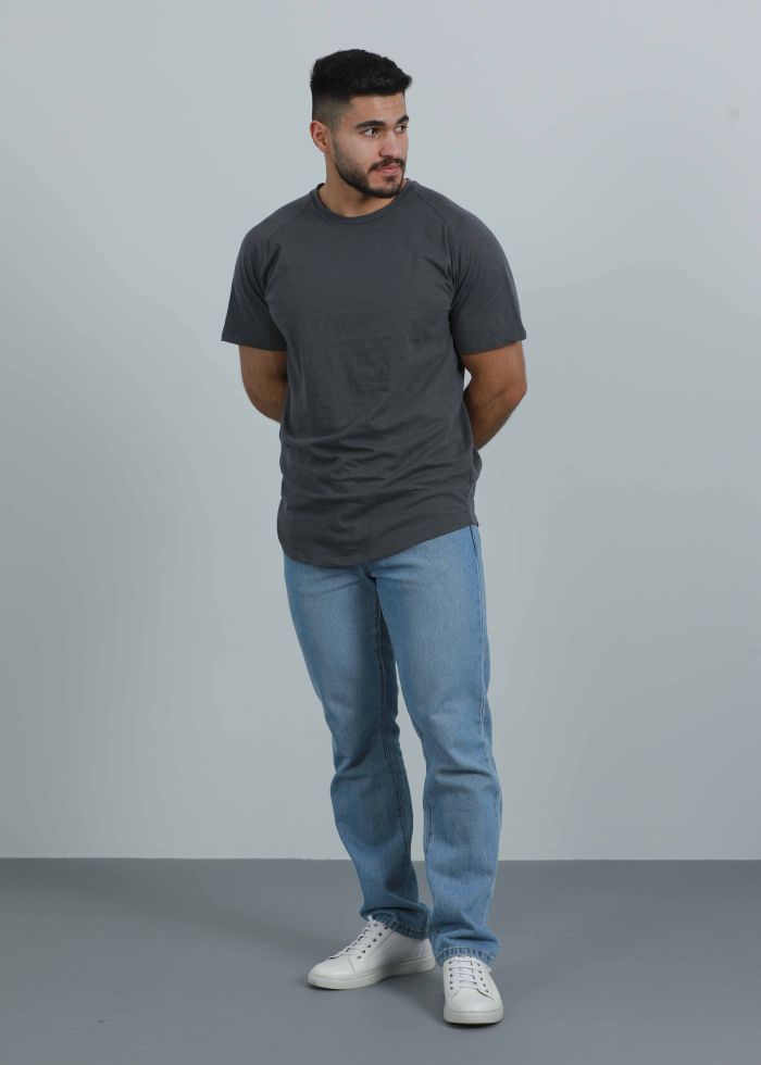 Men Plain Slim-Fit T-Shirt