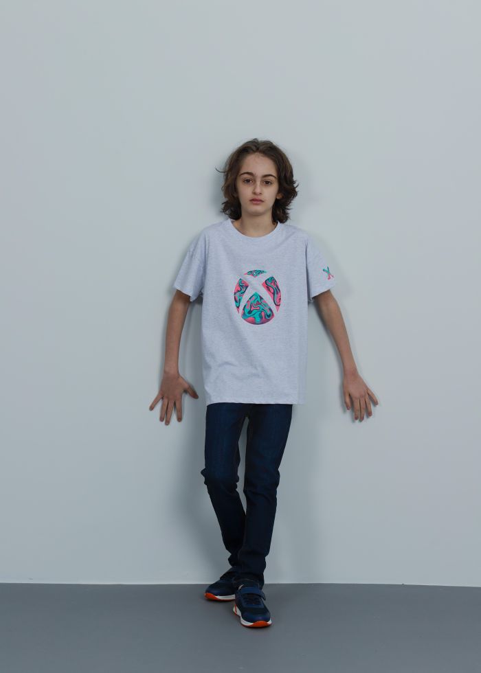 Kids Boy Xbox Logo Printed T-Shirt