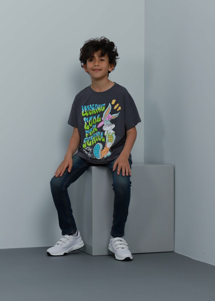 Kids Boy Bugs Bunny Printed T-Shirt