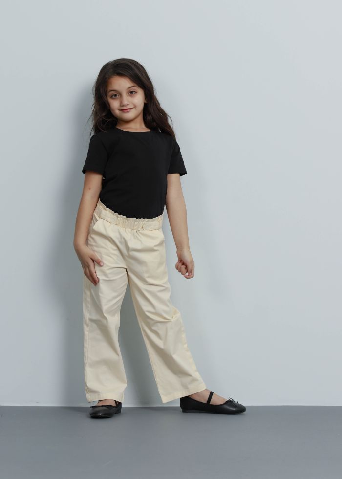 Kids Girl Linen Trouser