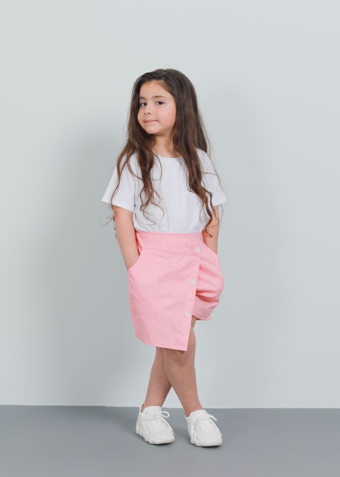 Kids Girl Linen Short