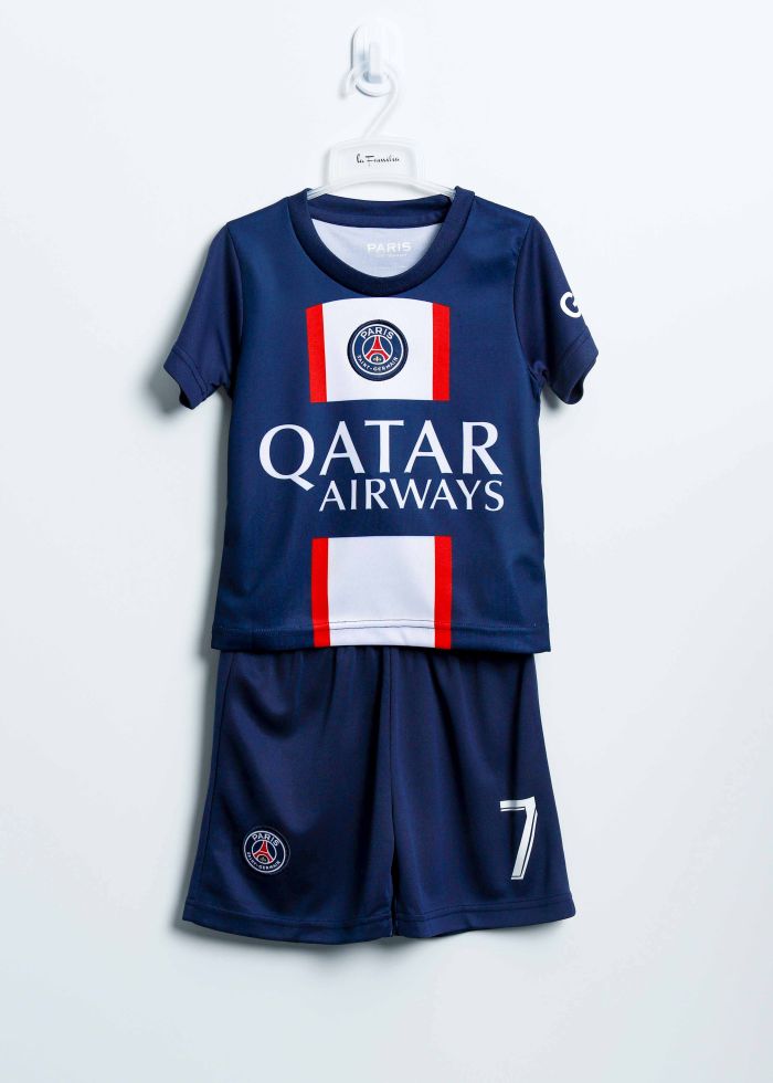 Baby Boy Sport “Mbappe” Paris Saint-Germain Team Kit