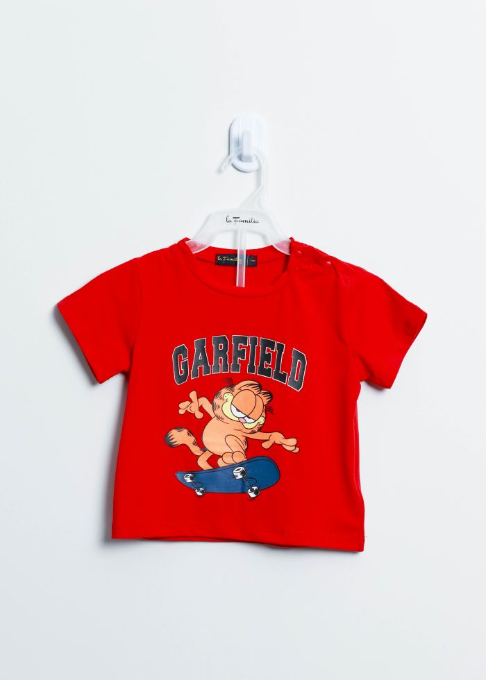 Baby Boy Garfield Printed T-Shirt