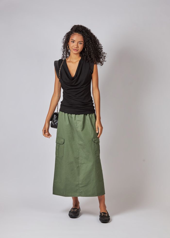 Women Linen Skirt