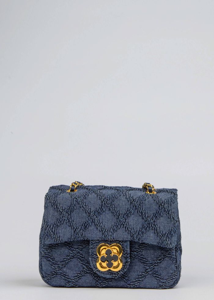 Women Patterned Jeans Small Bag