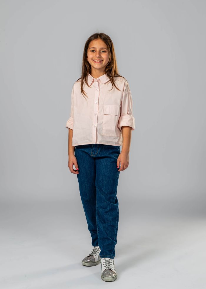 Kids Girl Plain Shirt
