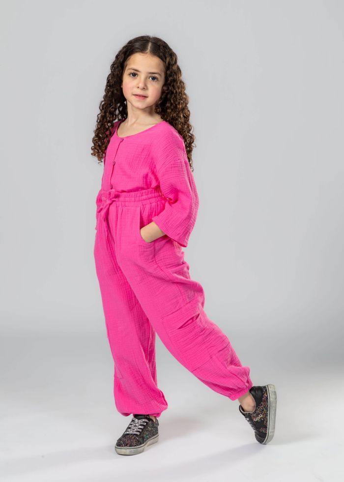 Pants that dress the whole family in style. trousers girl - Pellecchia Store
