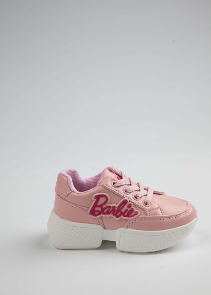 Kids Girl Leather Sneakers