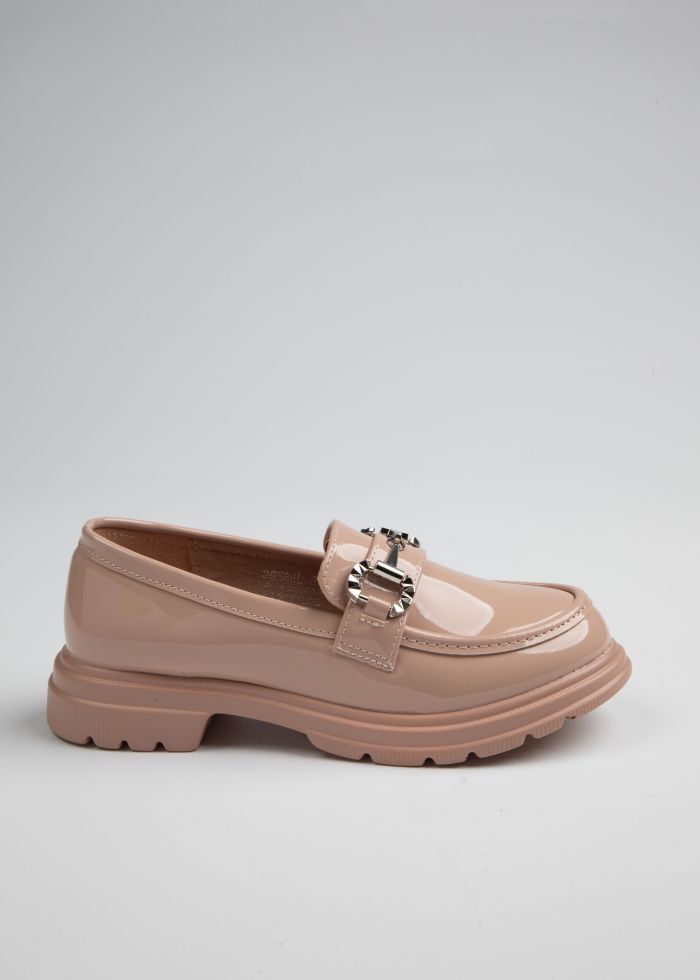 Kids Girl Patent Leather Topsider