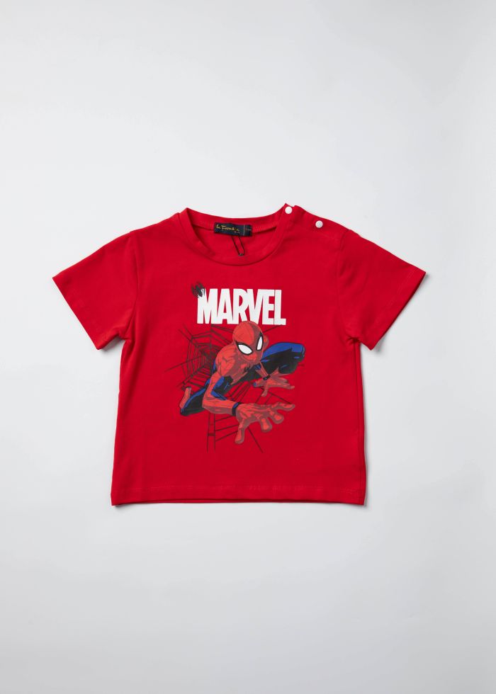Baby Boy Spiderman Printed T-Shirt