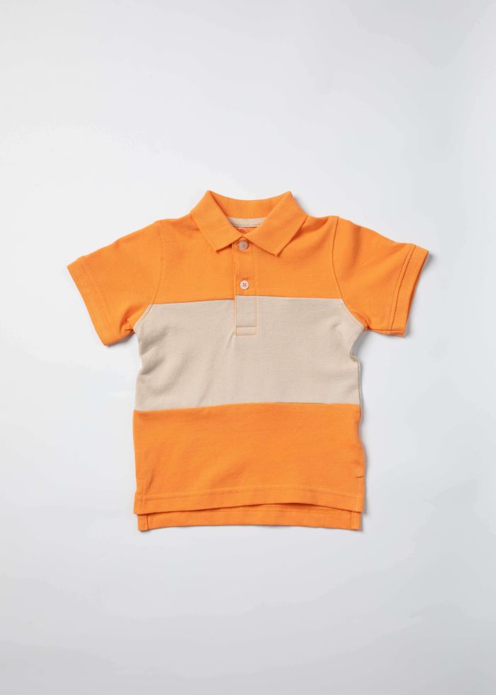 Baby Boy Color-Block Polo Shirt