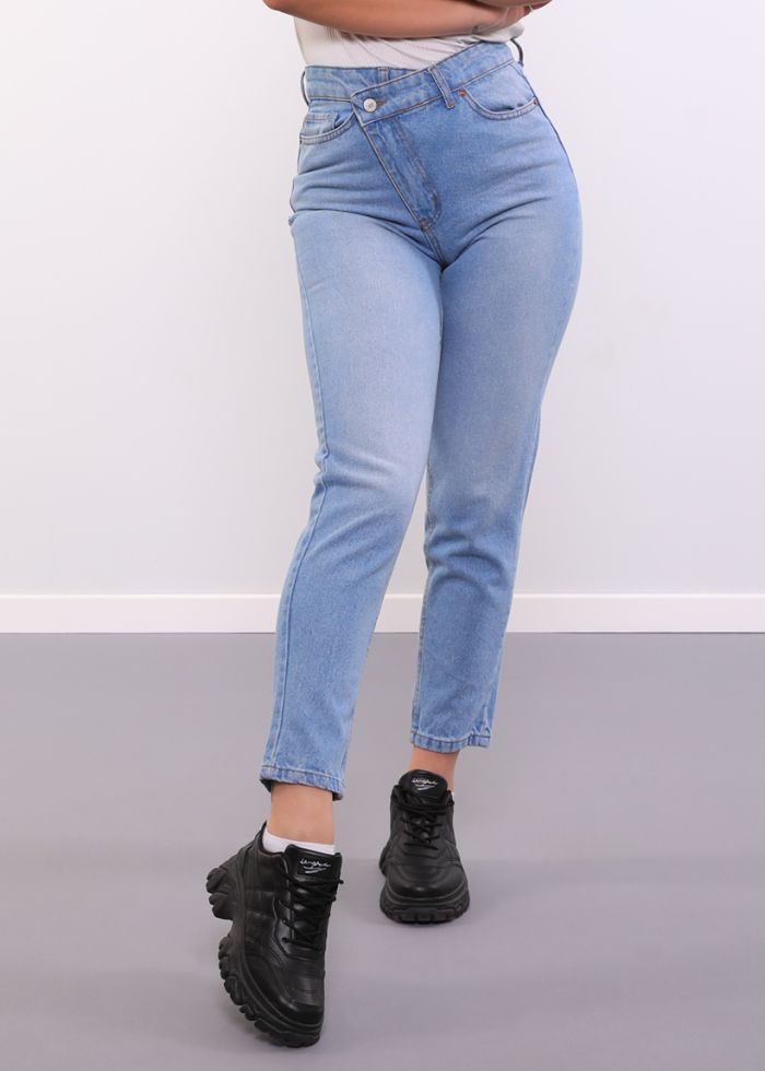 Women’s Jeans Trouser, High Waist, Straight Leg