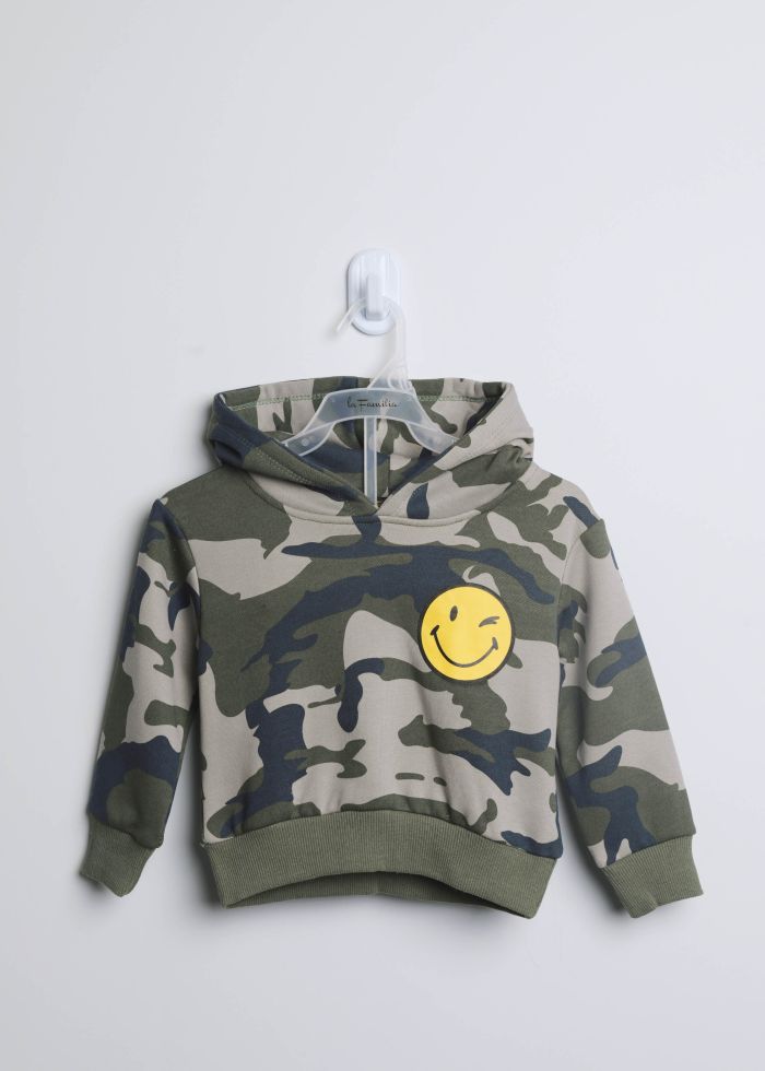 Baby Boy Army Design Hoodie