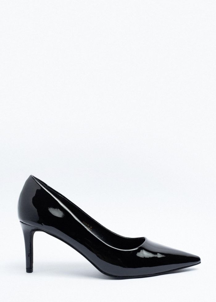 Women Patent Leather Heels Shoes