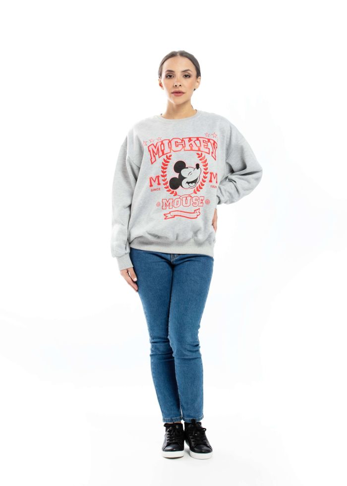 Women Mickey Mouse Printed Blouse