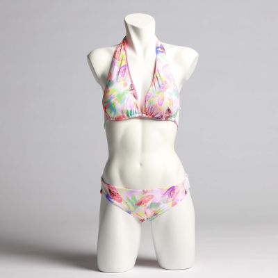 Women Tropical Print Bikini Swimsuit