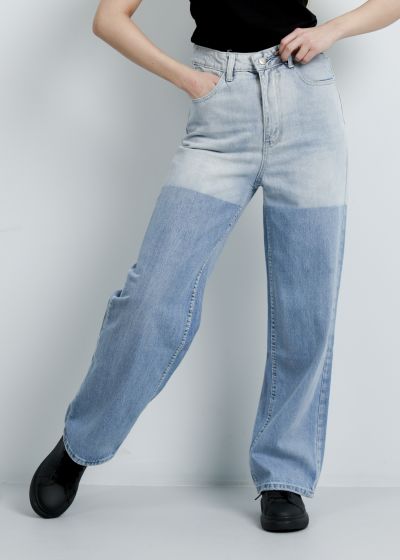 Women Ombre Jeans Trouser