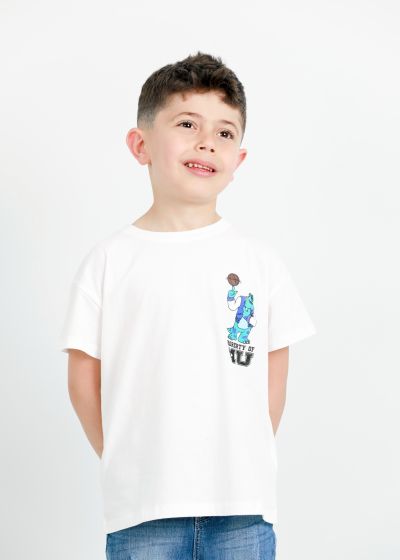 Kids’ Boy’s Monsters University Cartoon Printed T-Shirt