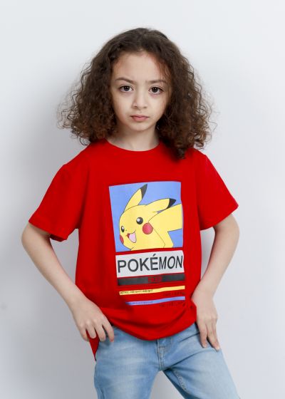 Kids’ Boy’s “Pokémon” Printed T-Shirt