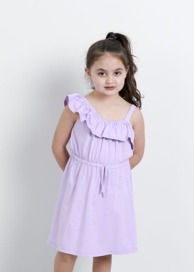 Kids Girl Glittery Short Dress