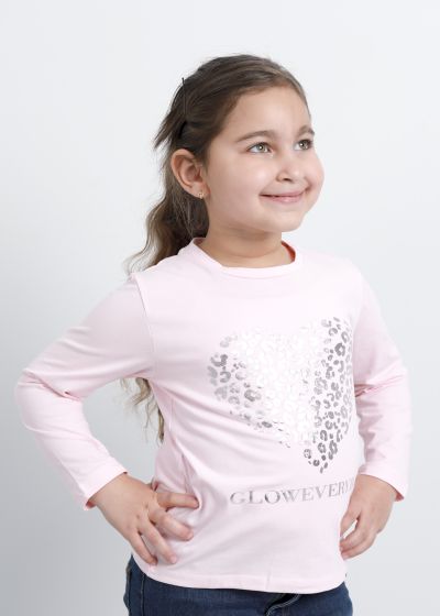 Kids Girl "Glow Everyday” Printed Blouse