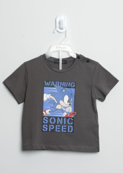 Baby Boy “Sonic” Printed T-Shirt