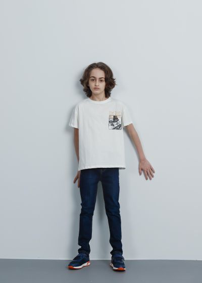 Kids Boy “Less Rules” Printed T-Shirt