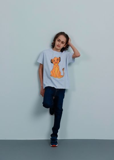 Kids Boy Nala Printed T-Shirt
