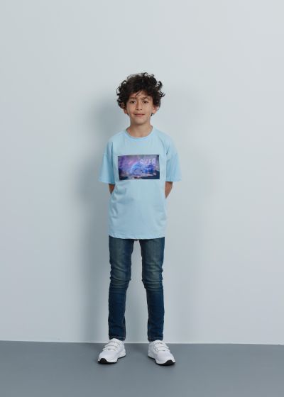 Kids Boy “Game Over” Printed T-Shirt