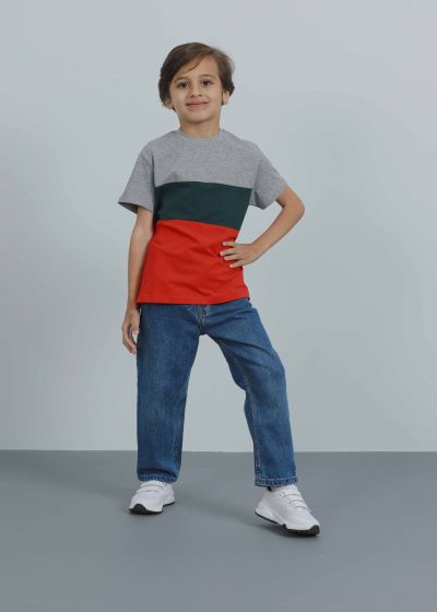 Kids Boy Color-Block T-Shirt