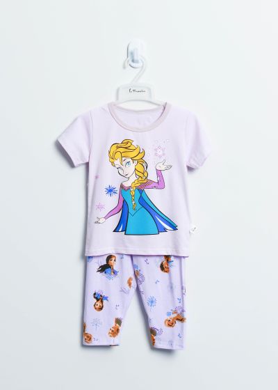 Baby Girl Elsa Printed Two-Pieces Pajama