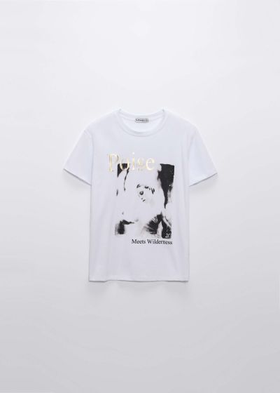 Women “Poise” Printed T-Shirt