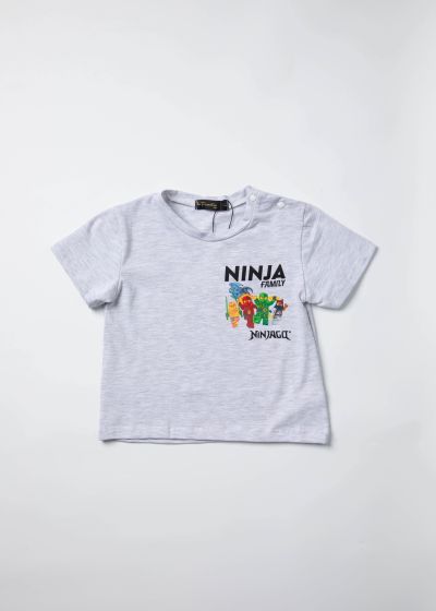Baby Boy “Ninja Family” Printed T-Shirt