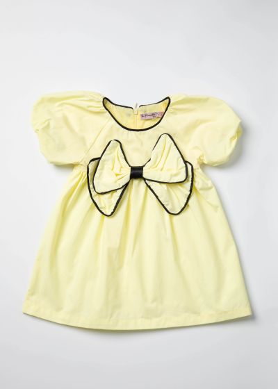 Baby Girl Bow Decor Short Dress