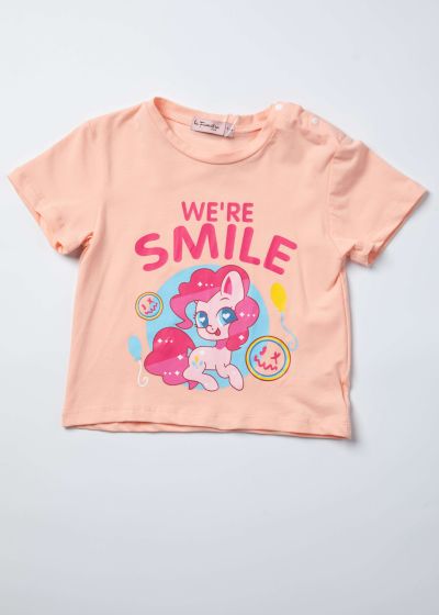 Baby Girl Pinkie Pie Printed T-Shirt